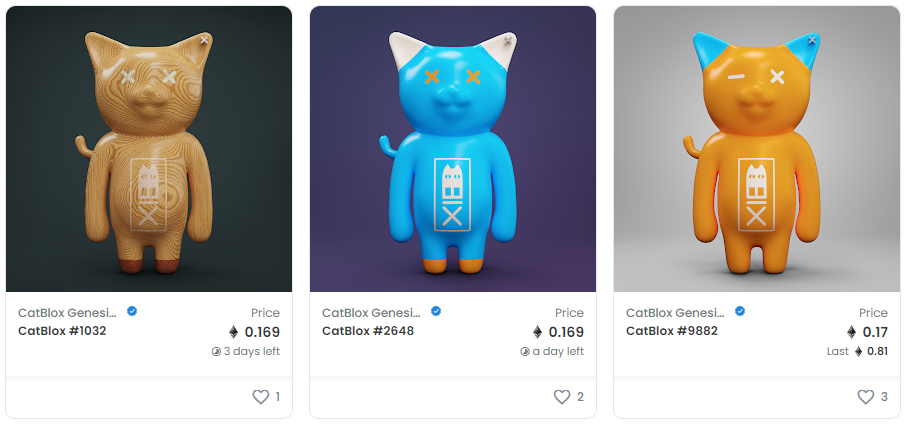 CatBlox Genesis NFT en OpenSea.io