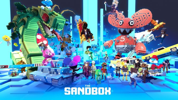 arte promocional de the sandbox con snoop dog y deadmau5